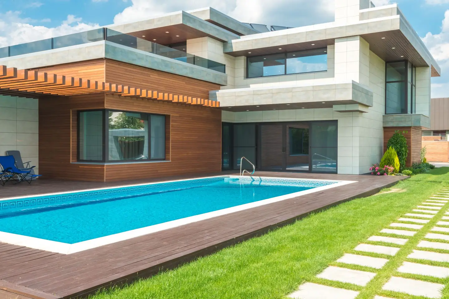 Swimming pool built in Albert, NSW